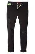 Ripped Sensations Washed Skinny Jeans