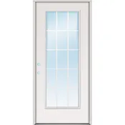 15-Lite GBG Fiberglass Prehung Door Unit