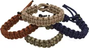 Survival Paracord Bracelet, 2 Pack