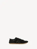 Baskets Racer 45 en cuir de veau, daim et nylon
