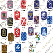 Dog Tag Keychain