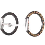 Diamond D-Ring Square Bar Snaffle Bit