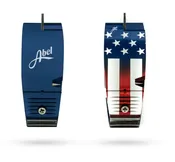 Abel Reels Nipper - USA Flag