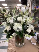 All White Arrangement