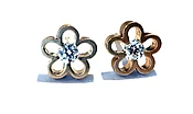 EARRING 663 - Diamonds in 18kt Rose Gold
