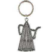 Coffee Pot Keychain