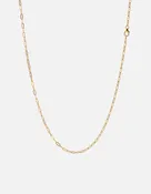 2.5mm Volt Link Cable Chain Necklace, Gold Vermeil