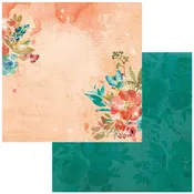 49 and Market ArtOptions ALENA PEEK-A-BOO 12″X12″ Scrapbook Paper