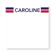 Caroline Stripe Notepad - P9001 — Soirée San Francisco