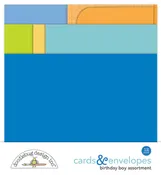 Doodlebug Balloons & Banners - Balloons & Banners Cards & Envelopes
