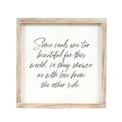 10x10 Souls Memorial Wood Sign