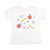 Ditsy Floral Back To School Short Sleeve T-Shirt - Kids