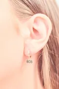 808 Dangle Huggie Earring