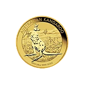 1/4 OZ AUSTRALIAN GOLD KANGAROO (IN PLASTIC)