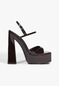 Arlene Patent Sandal