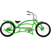 Tracer 26" Leopard Pro 3-Speed Vintage Stretch Beach Cruiser Bike