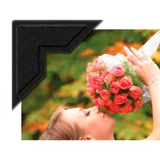 Black Paper Photo Corners