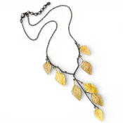 Autumn Birch Necklace