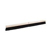 36" Floor Brush Head, Black, Medium