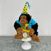 Happy Birthday Plush Gorilla