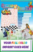 Games N Doodles Tablet Imprint Coloring Book