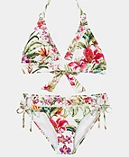 Floral Print Bikini - 2 Pc Set