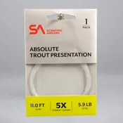 Absolute Trout Presentation 11' Leader