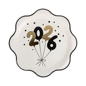 2026 Balloons Paper Plate (8ct)