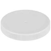 110-400 White Ribbed Caps w/ Foam Liner