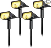 AloftSun Solar Motion Sensor Outdoor Lights — Merchandise Outlet