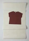 Alda Cotton Easy Tee | Radicchio