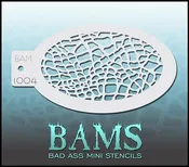 1004- Bad Ass Stencils - Lizard Skin