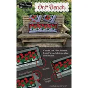 On the Bench - Finishes 16x34 by Wing & A Prayer Design