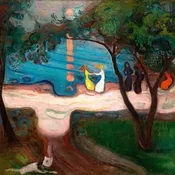 Artifact Puzzles: Munch "Dance on the Beach"
