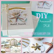 DIY Seashell Ornament Kit