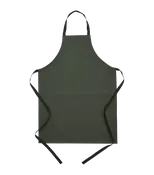 1338 Plastic apron - Forest green