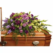 Reflections of Gratitude Casket Spray by Teleflora