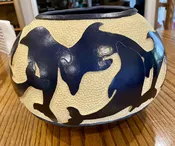 Dolphin at Play — Gourd Divas