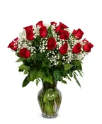 18 RED ROSES – PREMIUM ARRANGEMENT