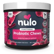 Nulo Functional Probiotic Digestive Health Support Soft Chew Supplement for Dogs