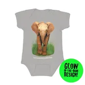 Baby Elephant Glow Baby Romper
