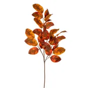 32" Orange Apple Leaf Spray