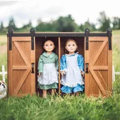 18 Inch Doll Little House Clothes Trunk