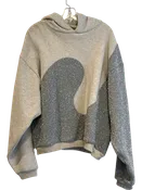 Men's Dior X ERL heather gray Cotton Blend Size L Hoodie