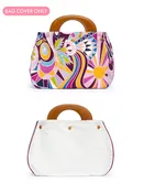 BAG COVER Shakalaka Lilac & White