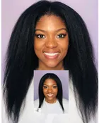 Kinky straight - Textured Volume and Length enhancing  clip-ins