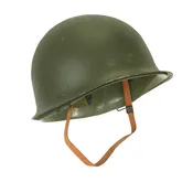 Belgian Steel Pot Helmet with Liner (Like New)