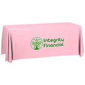 Serged Closed-Back Table Throw