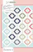 Chandelier 2 - 79 x 79 quilt by Lella Boutique uses layer cake or jelly roll