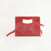 Alma Tooled Leather Bag